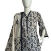 Black & White Ekat 3-Piece Printed Lawn - Image 4