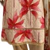 Skin/Pink Floral Printed 3pcs Chickenkari Lawn - Image 3